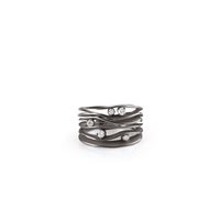 Anillo Annamaria Cammilli Mujer Dune in Oro Diamante 0.28 Ct GAN0914E - GAN0914E